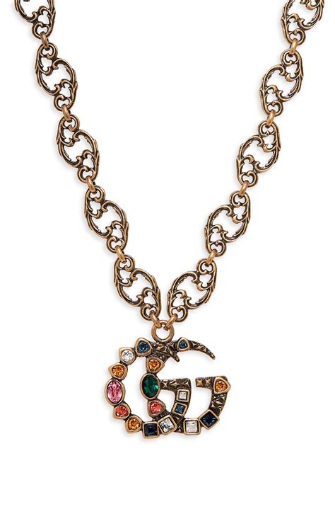 gucci chain no background|Gucci chains for women.